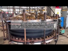 Drie ballen wikkeling rubberen gewricht met op maat gemaakte ontwerp elastische hoge kwaliteit