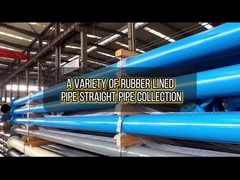 Echte collectie van rubber gevoer buis