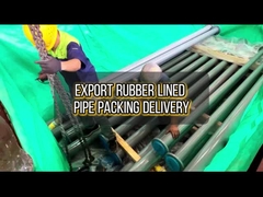 Levering van rubber gelijnd buisverpakking