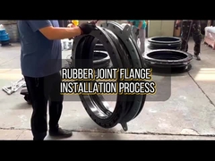 Rubberen verbindingen worden geassembleerd.