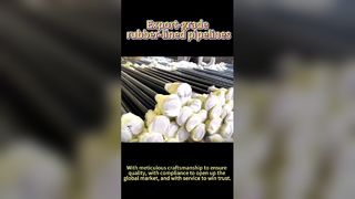 Duurzame, met rubber beklede buis voor zware industrieën