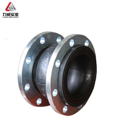 DN80 Flexible Rubber Joint van een enkele bol van roestvrij staal 304