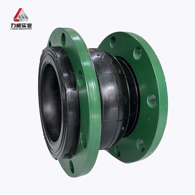 Eenvoudig bol rubber uitbreidingsgewricht flens type verbinding trillingsdemping