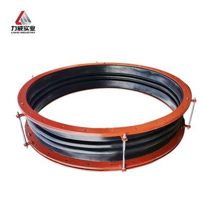 Axial laterale hoekige flenscompensator goed trillingsdempend rubbergewricht