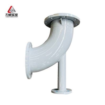 Flexible rubber steel lined pipe met flens Carbon steel coated rubber lined pipe RLCS