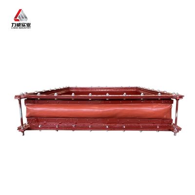 Uitbreidingsverbindingen Flexible Fabric Compensator SS304/SS316 Flange Thermal Expansion Solution