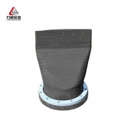 Inline rubber flanged duckbill checkvalve fabrikanten met een lange levensduur