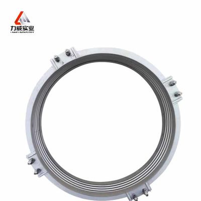 DN2400 groots doorsnede roestvrij staal hoogtemperatuur gegolfde buis