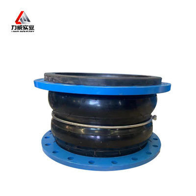 Tekening Aanbod Dubbele bol flexibel rubberen gewricht met geluidsreductie en aanpassing