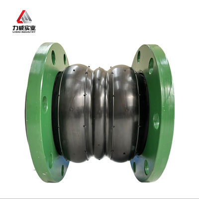 Carbon Steel gegalvaniseerd flensmateriaal Multi Sphere Flexible Rubber Joint voor zuurbestendige industriële leidingen