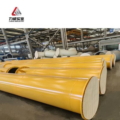 PE-gecoate rubber gelijnd buis voor hoge temperatuur en hoge druk omgevingen