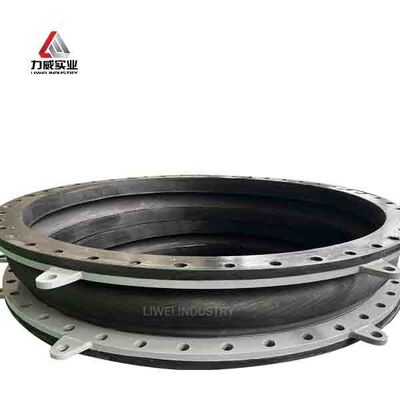 Drukweerstand van 6 tot 40 bar Eenvoudig bolvormig flexibel rubberen verbinding ontworpen voor eenvoudige installatie en flexibele pijpleidingsverbindingen