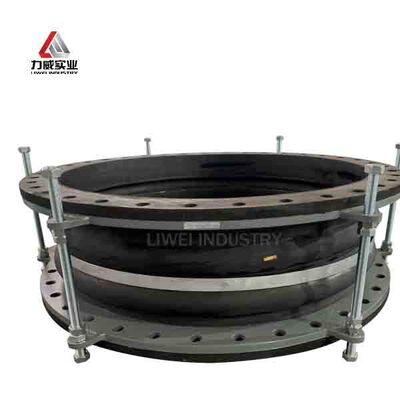 Uitstekende corrosiebestendige dubbele sferische flexibele rubberkoppeling met axiale bewegingsmogelijkheid