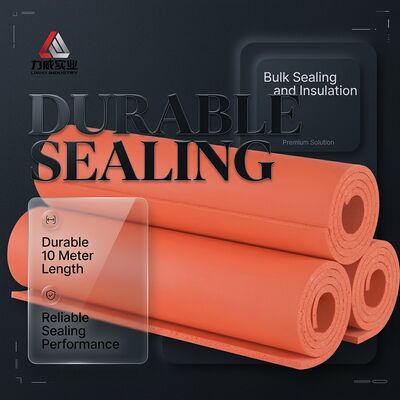 Afdichtingsrubberplaat 10 meter lang, perfect voor industriële afdichting en isolatie toepassingen