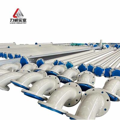 Natural Rubber Lined Rubber Coated Pipeline Ideale keuze voor Corrosion Resistant Pipeline Systems in Various Industries