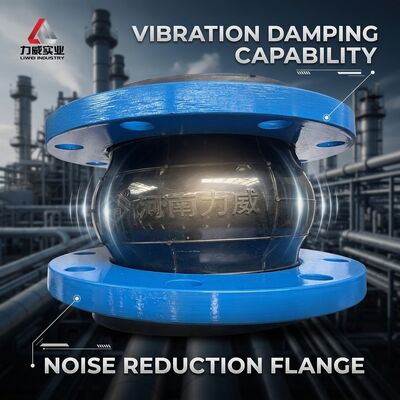 Eén bol flexibel rubberen verbinding voor het voorkomen van corrosie van buizen