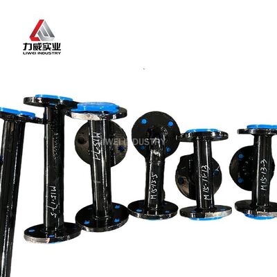 Staalpijp met rubberen bekleding Rubberen bekleding Uitstekende slijtvastheid en lange duurzaamheid