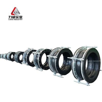 Corrosiebestendige enkele bol flexibele rubberkoppeling Flexibel element Geschikt voor dynamische leidingsystemen die bewegingscompensatie vereisen