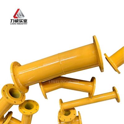 Excellent Ageing Resistance Rubber Coated Pipeline Corrosion Resistance And Abrasion Resistance Designed For Long Lasting Industrial