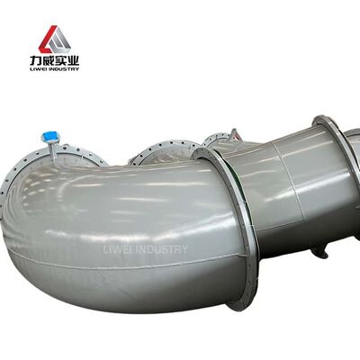 Anti-aging lange levensduur Rubber gelijnd Pipe Wanddikte 2-16mm Aanpasbaar voor ruwe omgeving Pipeline