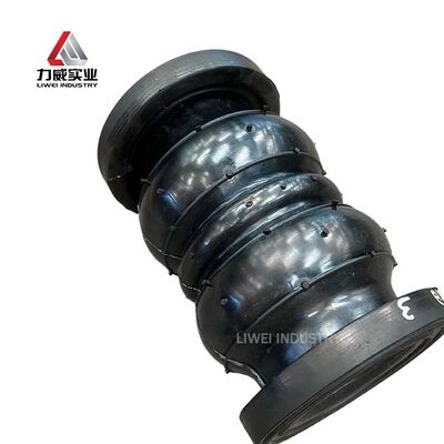 JIS 10K Flanged Double Sphere Rubber Expansion Joint EPDM gevulcaniseerd voor watervoorzieningssystemen
